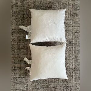 set of 2 16x16 pillow inserts